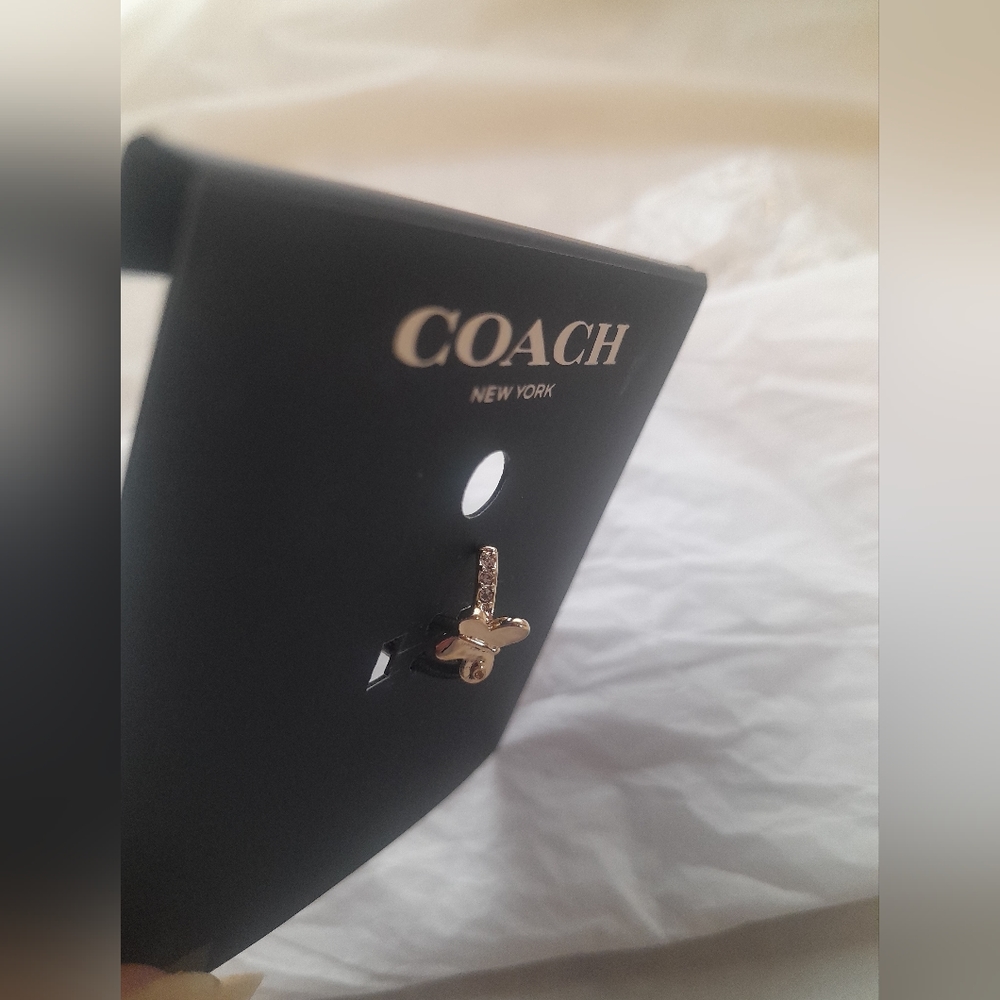 New Coach Butterfly Ear Cuff NWT